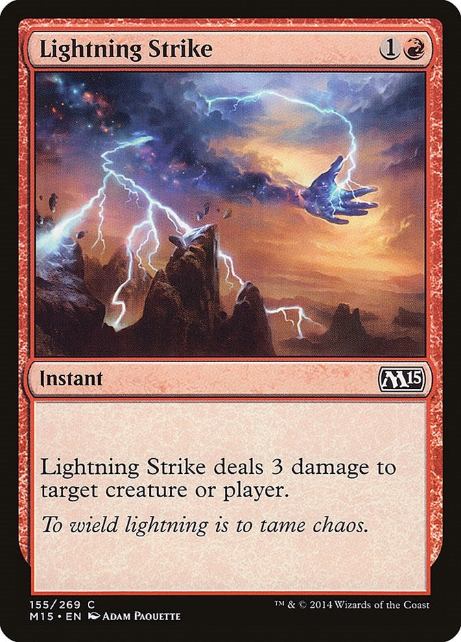 Image for Lightning Strike (155) [Magic 2015 (M15)]