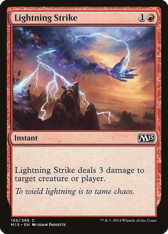 Image for Lightning Strike (155) [Magic 2015 (M15)]