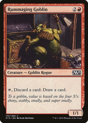 Image for Rummaging Goblin (159) [Magic 2015 (M15)]