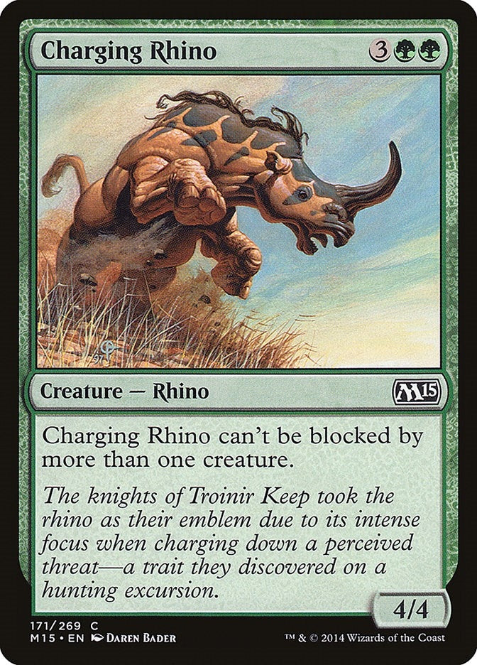 Image for Charging Rhino (171) [Magic 2015 (M15)]