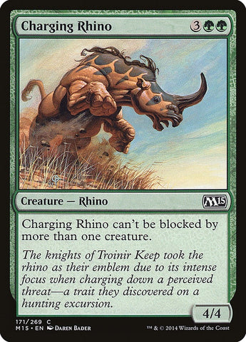 Image for Charging Rhino (171) [Magic 2015 (M15)]