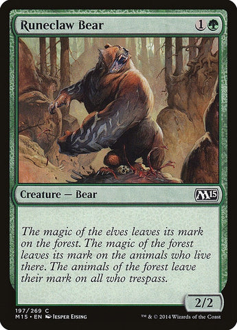 Image for Runeclaw Bear (197) [Magic 2015 (M15)]