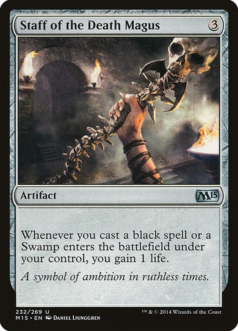 Image for Staff of the Death Magus (232) [Magic 2015 (M15)]