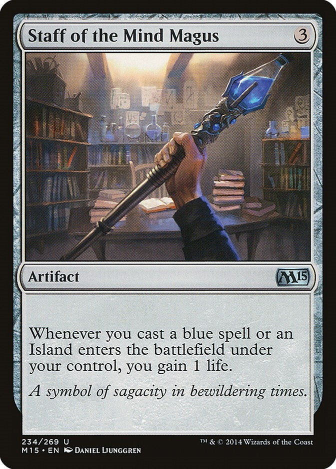 Image for Staff of the Mind Magus (234) [Magic 2015 (M15)]