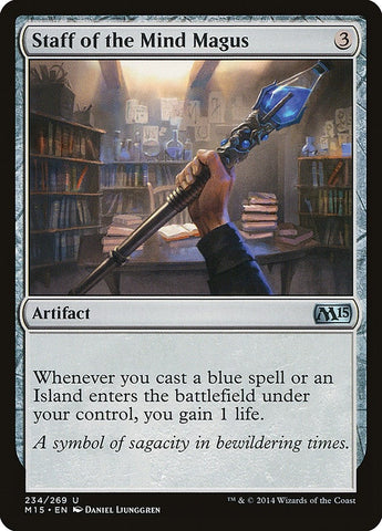 Image for Staff of the Mind Magus (234) [Magic 2015 (M15)]