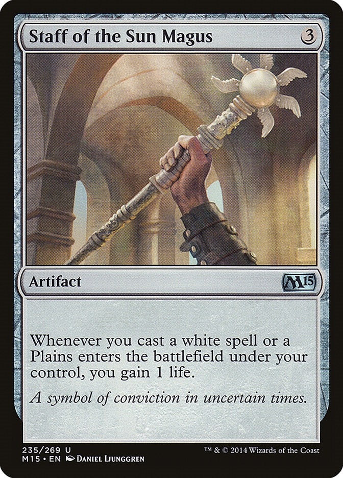 Image for Staff of the Sun Magus (235) [Magic 2015 (M15)]