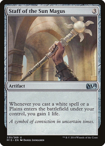 Image for Staff of the Sun Magus (235) [Magic 2015 (M15)]