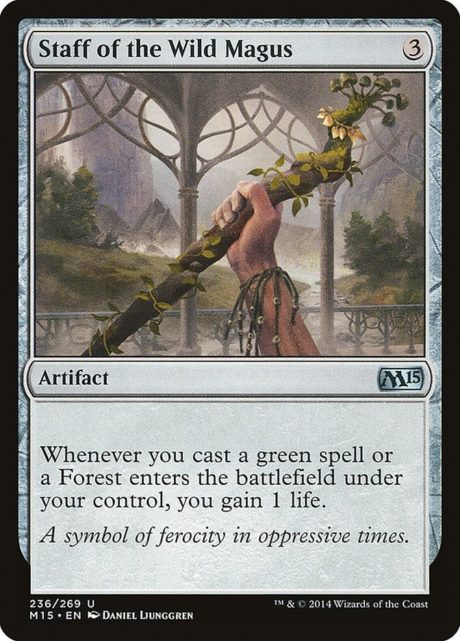 Image for Staff of the Wild Magus (236) [Magic 2015 (M15)]