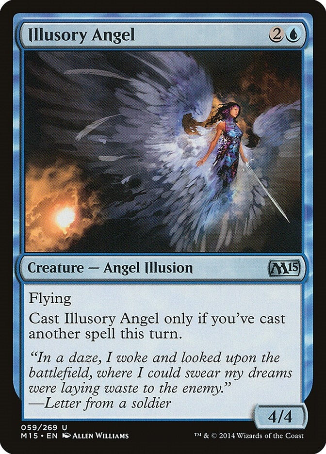 Image for Illusory Angel (59) [Magic 2015 (M15)]