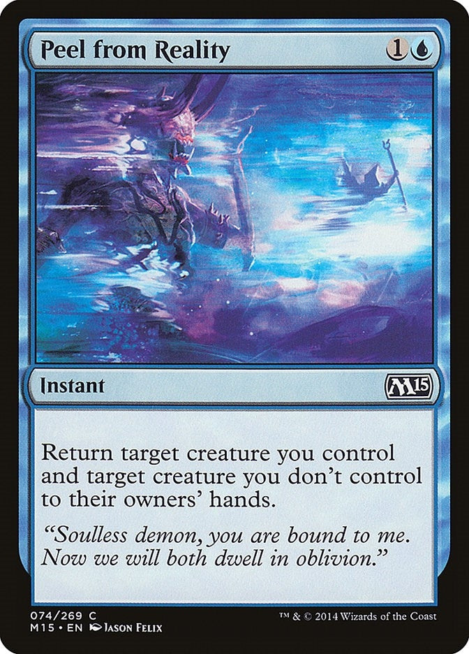 Image for Peel from Reality (74) [Magic 2015 (M15)]