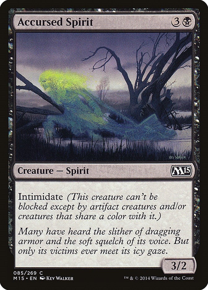 Image for Accursed Spirit (85) [Magic 2015 (M15)]