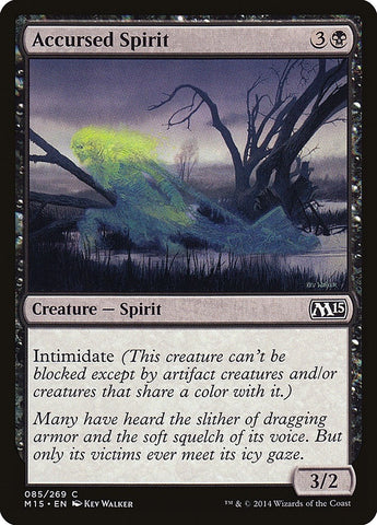 Image for Accursed Spirit (85) [Magic 2015 (M15)]