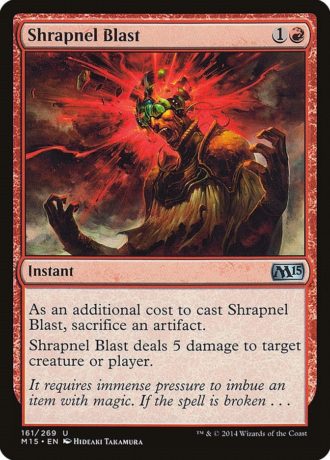 Image for Shrapnel Blast (161) [Magic 2015 (M15)]
