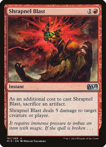 Image for Shrapnel Blast (161) [Magic 2015 (M15)]