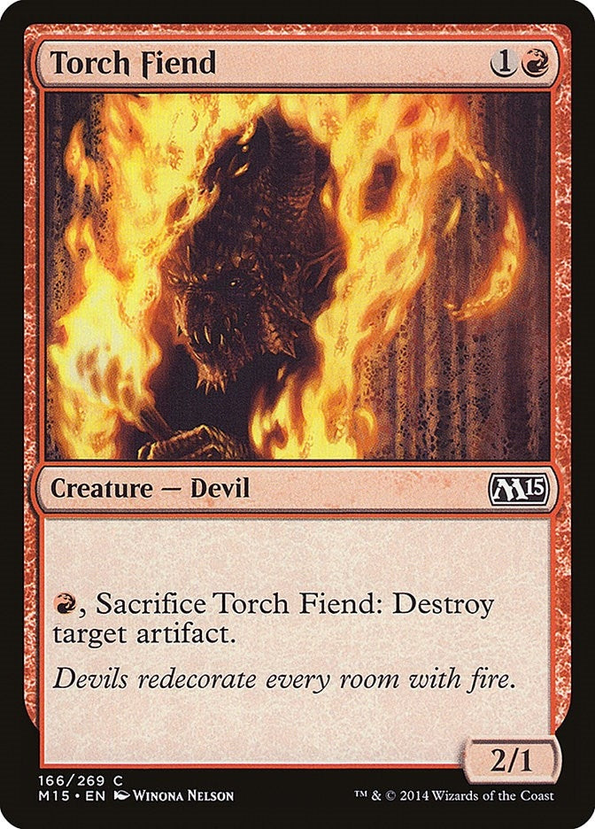 Image for Torch Fiend (166) [Magic 2015 (M15)]