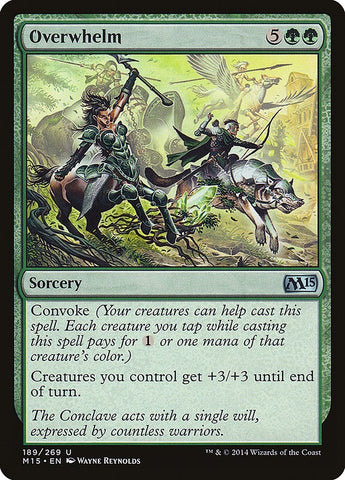 Image for Overwhelm (189) [Magic 2015 (M15)]