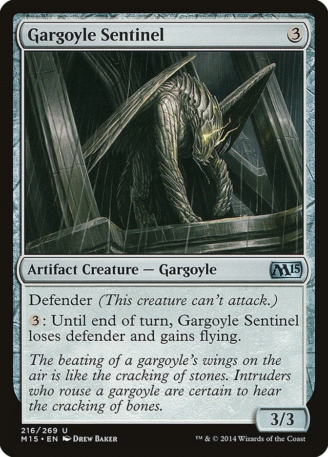 Image for Gargoyle Sentinel (216) [Magic 2015 (M15)]