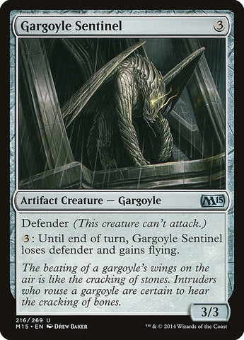 Image for Gargoyle Sentinel (216) [Magic 2015 (M15)]