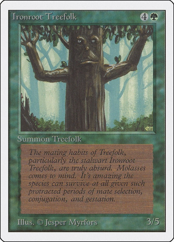 Image for Ironroot Treefolk [Unlimited Edition]