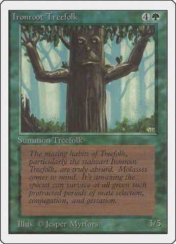 Image for Ironroot Treefolk [Unlimited Edition]