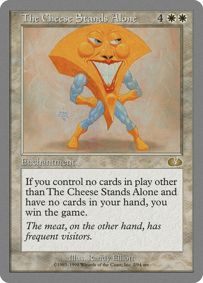 Image for The Cheese Stands Alone (2) [Unglued]
