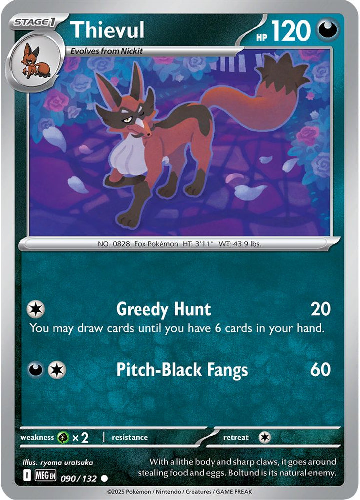 Thievul (090/132) (ME01: Mega Evolution)