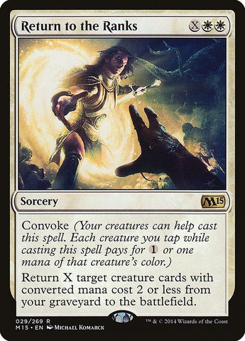Image for Return to the Ranks (29) [Magic 2015 (M15)]