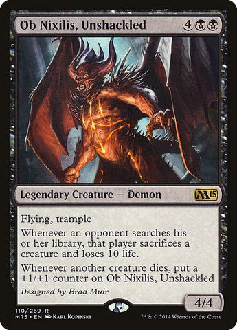 Image for Ob Nixilis, Unshackled (110) [Magic 2015 (M15)]