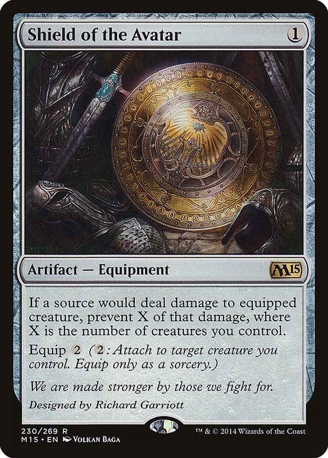 Image for Shield of the Avatar (230) [Magic 2015 (M15)]