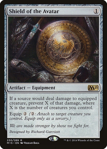 Image for Shield of the Avatar (230) [Magic 2015 (M15)]