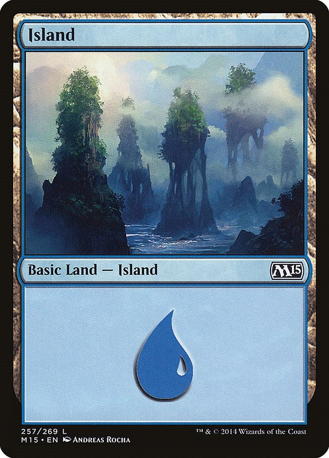 Image for Island (257) (257) [Magic 2015 (M15)]
