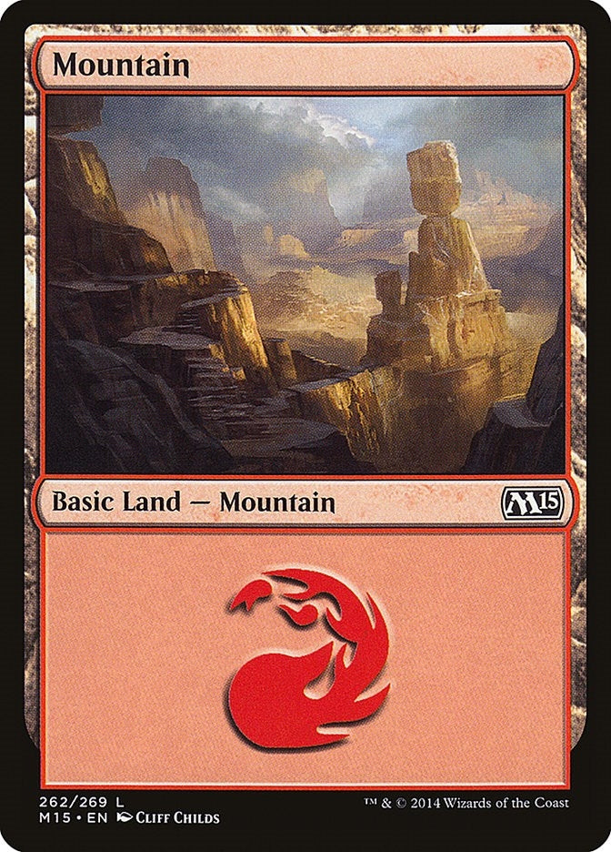 Image for Mountain (262) (262) [Magic 2015 (M15)]