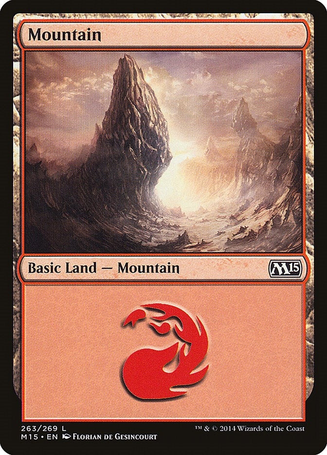 Image for Mountain (263) (263) [Magic 2015 (M15)]