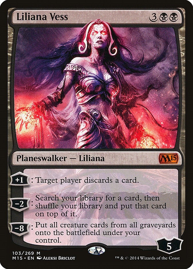 Image for Liliana Vess (103) [Magic 2015 (M15)]