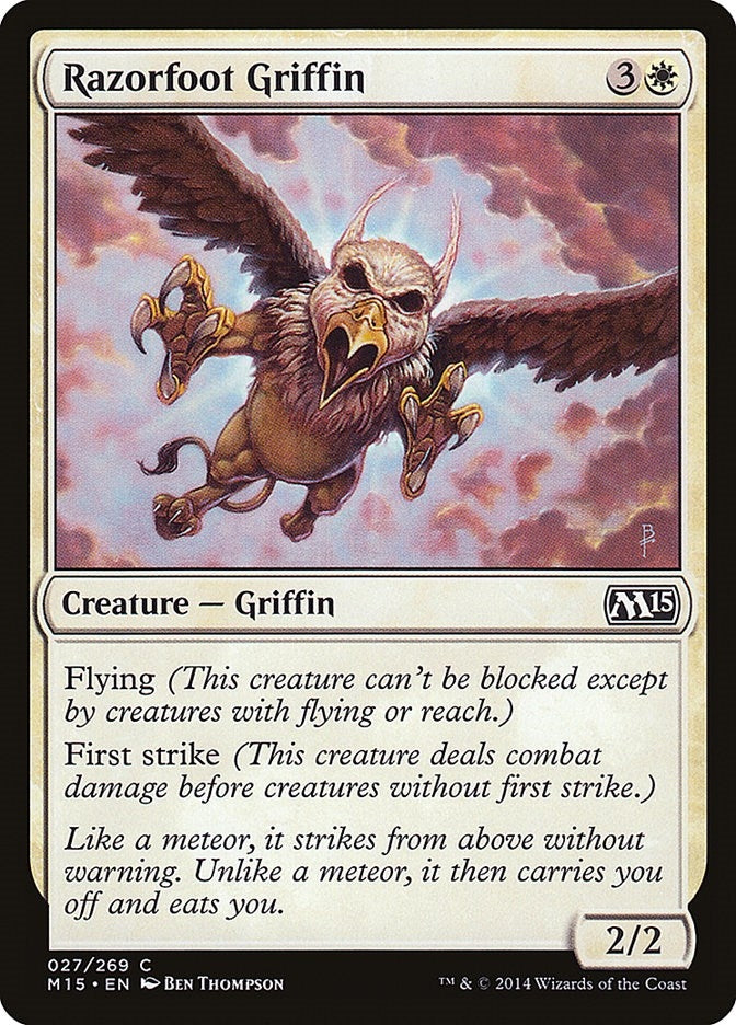Image for Razorfoot Griffin (27) [Magic 2015 (M15)]