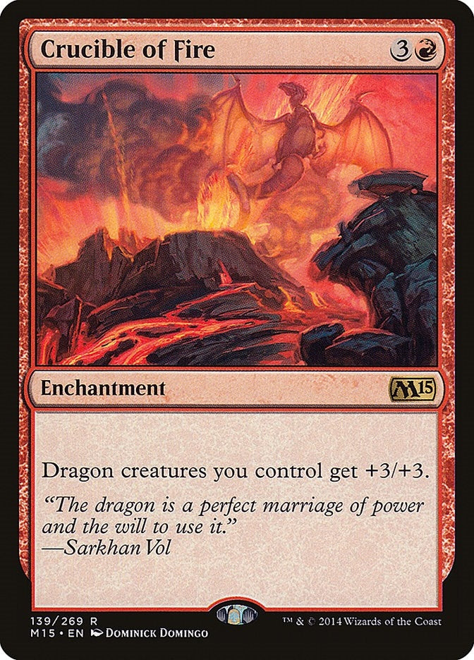 Image for Crucible of Fire (139) [Magic 2015 (M15)]