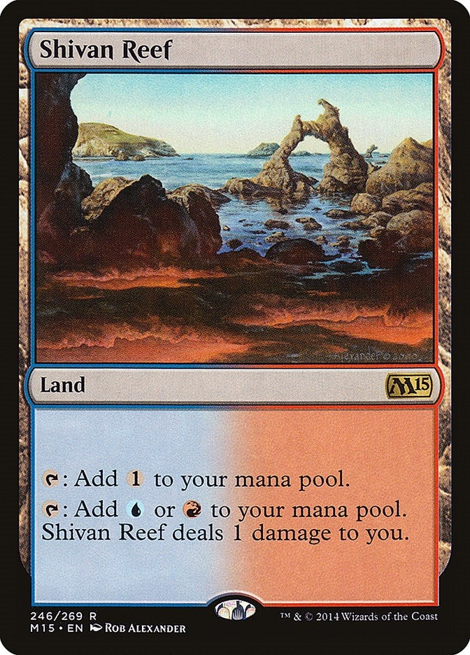 Image for Shivan Reef (246) [Magic 2015 (M15)]