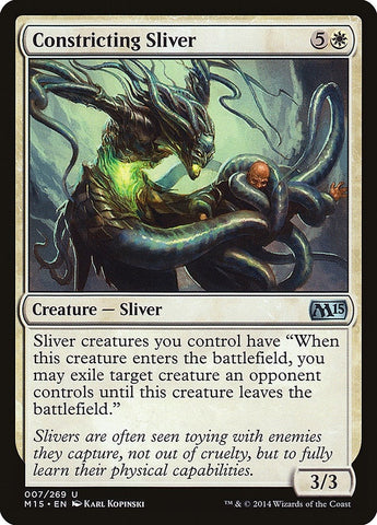 Image for Constricting Sliver (7) [Magic 2015 (M15)]