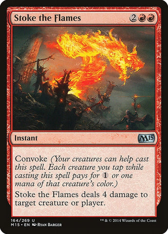 Image for Stoke the Flames (164) [Magic 2015 (M15)]