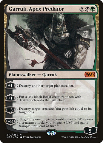 Image for Garruk, Apex Predator (210) [Magic 2015 (M15)]