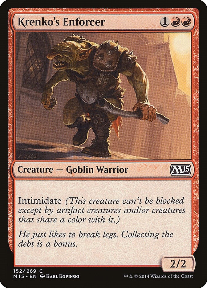 Image for Krenko's Enforcer (152) [Magic 2015 (M15)]