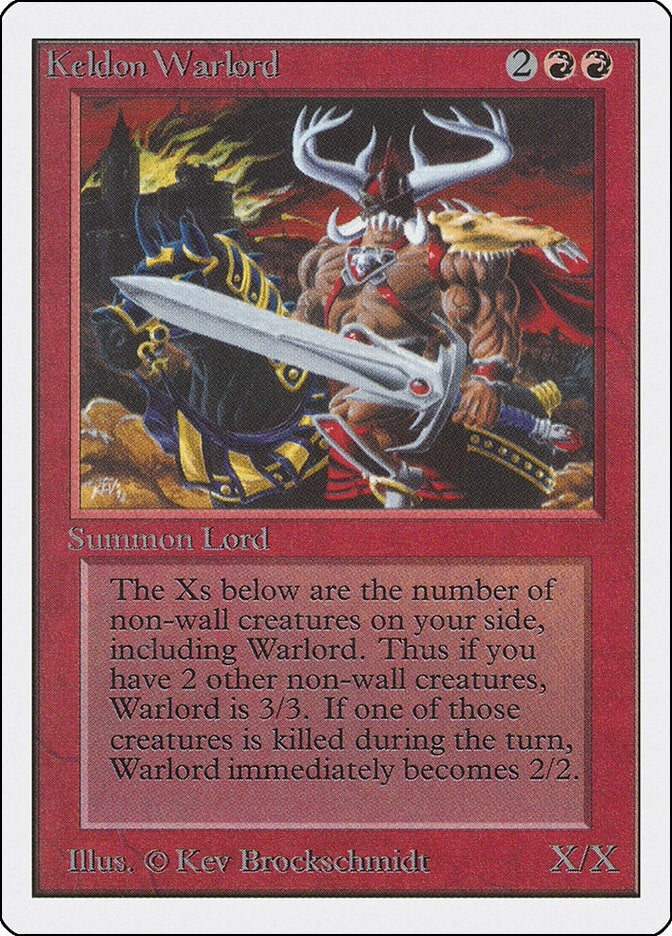 Image for Keldon Warlord [Unlimited Edition]