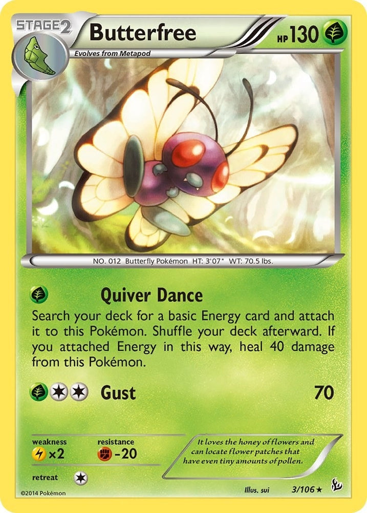 Image for Butterfree (3/106) [XY - Flashfire]