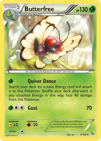 Image for Butterfree (3/106) [XY - Flashfire]