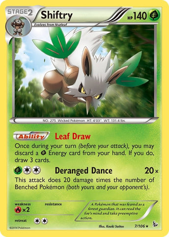 Image for Shiftry (7/106) - Pokemon