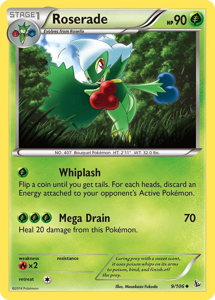Image for Roserade (9/106) [XY - Flashfire]