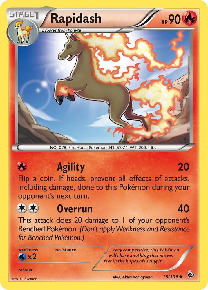 Image for Rapidash (15/106) [XY - Flashfire]