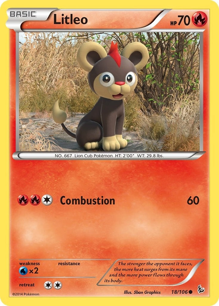 Image for Litleo (18) (18/106) [XY - Flashfire]