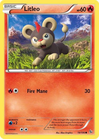 Image for Litleo (19) (19/106) [XY - Flashfire]
