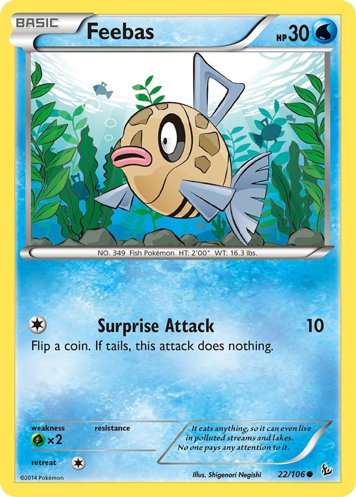 Image for Feebas (22/106) [XY - Flashfire]